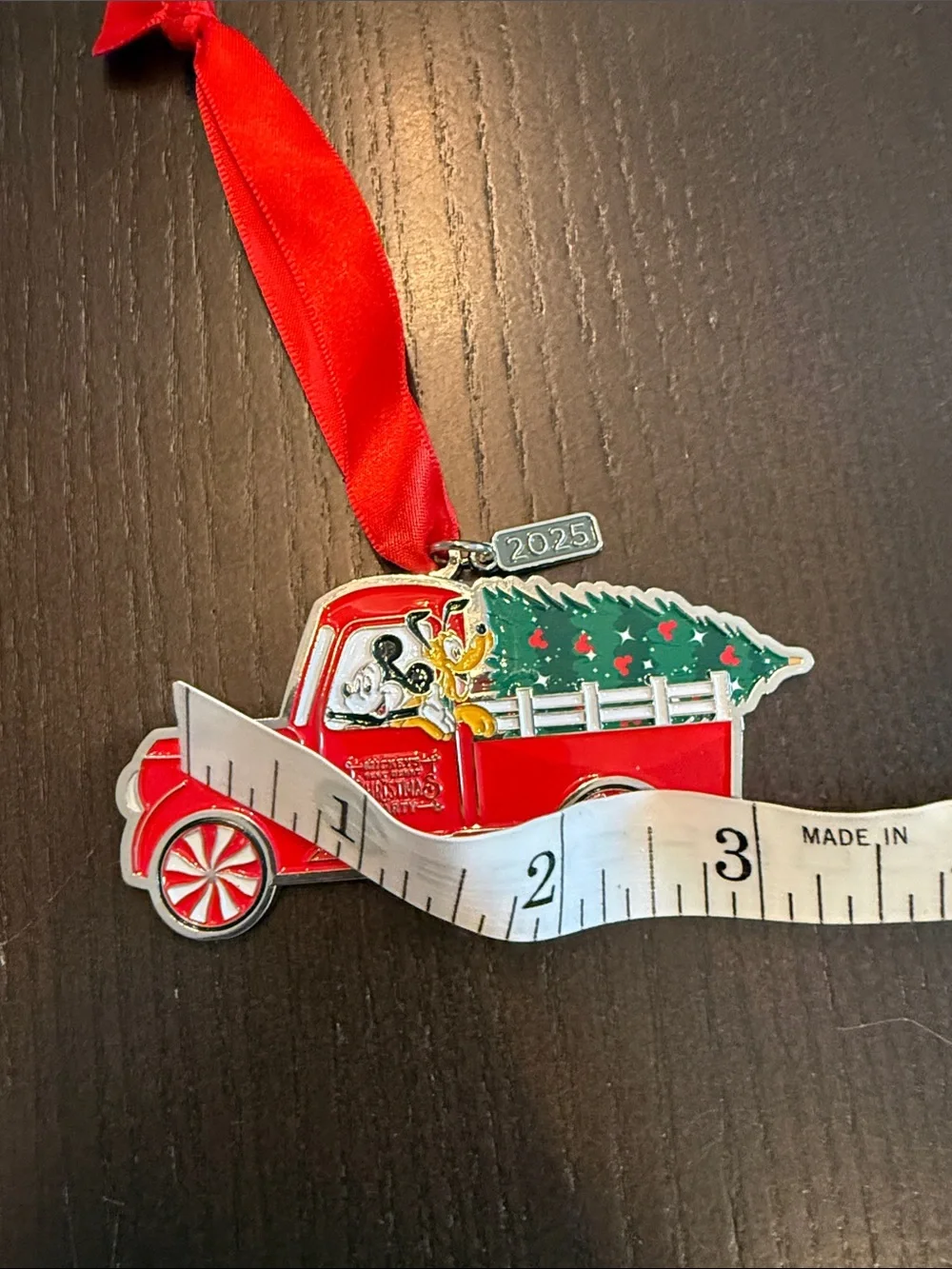 Disney World Exclusive Very Merry Christmas Party Ornament with Mickey and Pluto